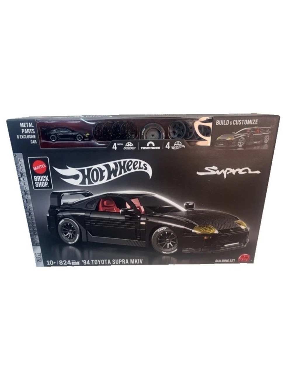 Brick Shop ‘94 Toyota Supra MKIV Elite Series 824 pc Mattel Hot Wheels NO OFFER